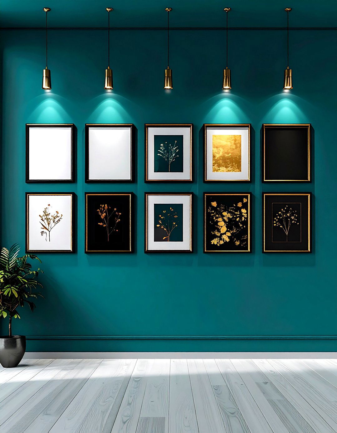 Monochromatic Teal Oasis - 20 Teal Living Room Ideas