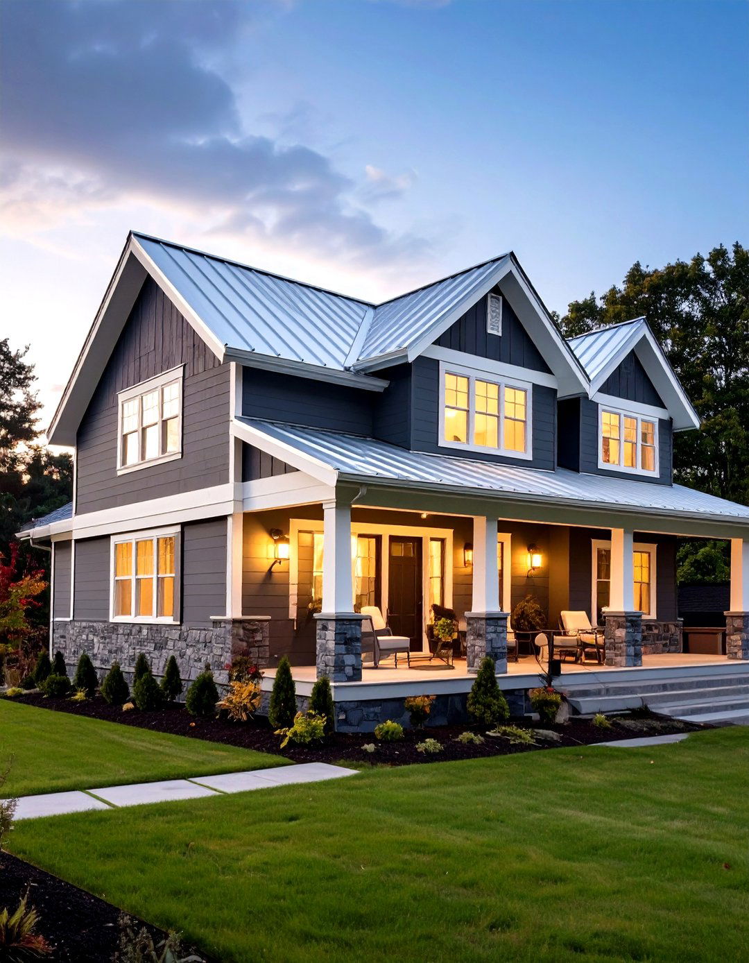 Monochrome Everything for Minimalists - 20 Dark Grey House Exterior Ideas