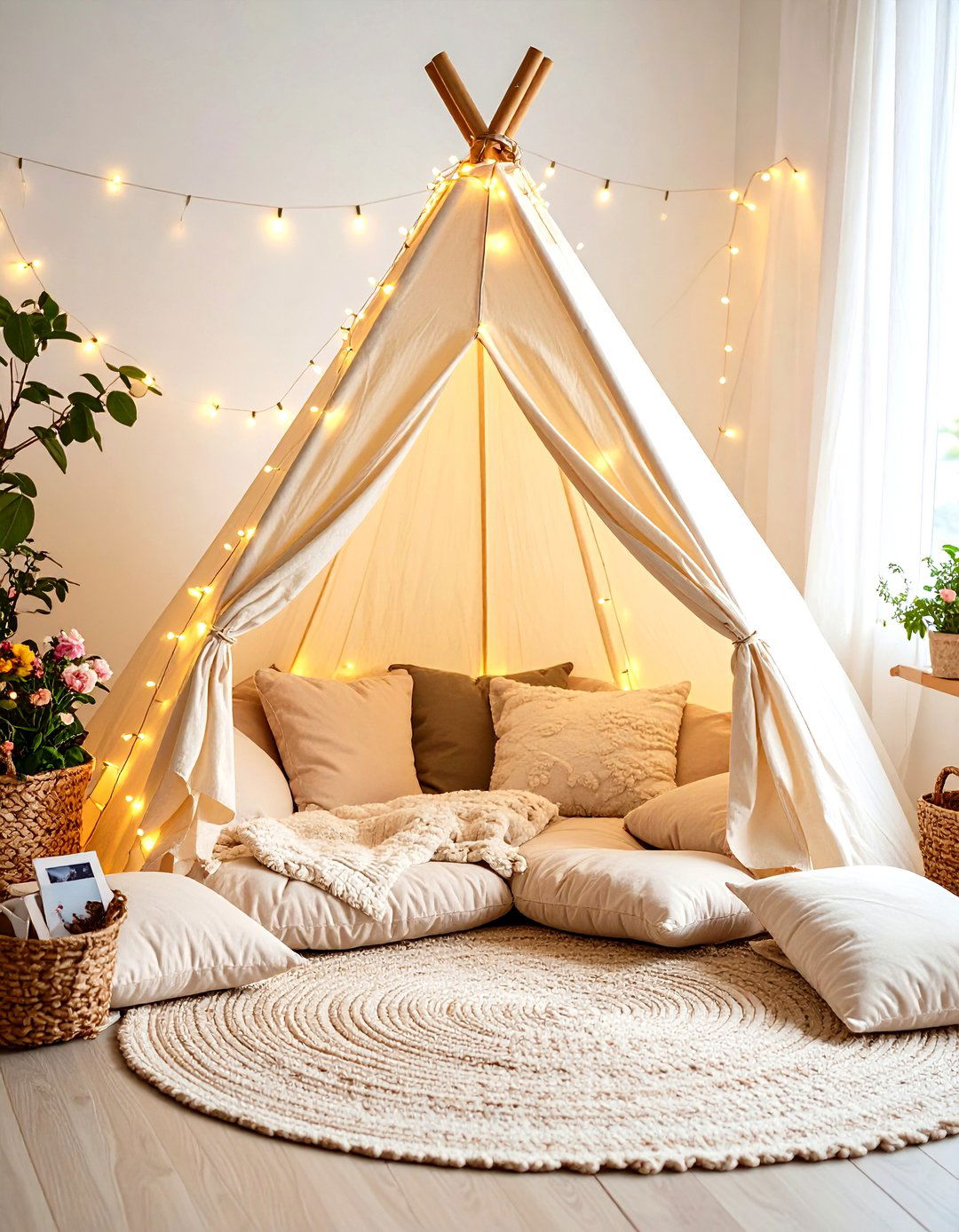 Montessori Nursery Quiet Cozy Tent Hideaway - 20 montessori nursery ideas