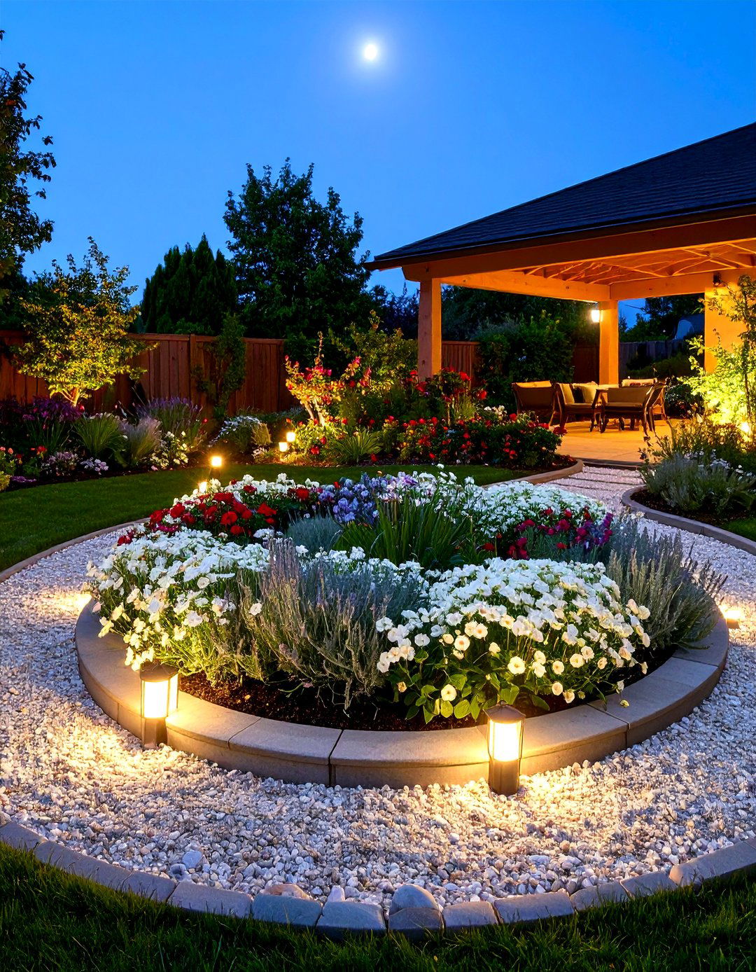 Moon Garden Round Garden Bed - 20 Round Garden Bed Ideas