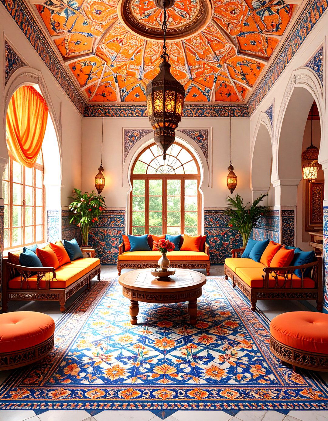 Moroccan Butterfly Riad Inspired Room - 20 Butterfly-themed Room Ideas