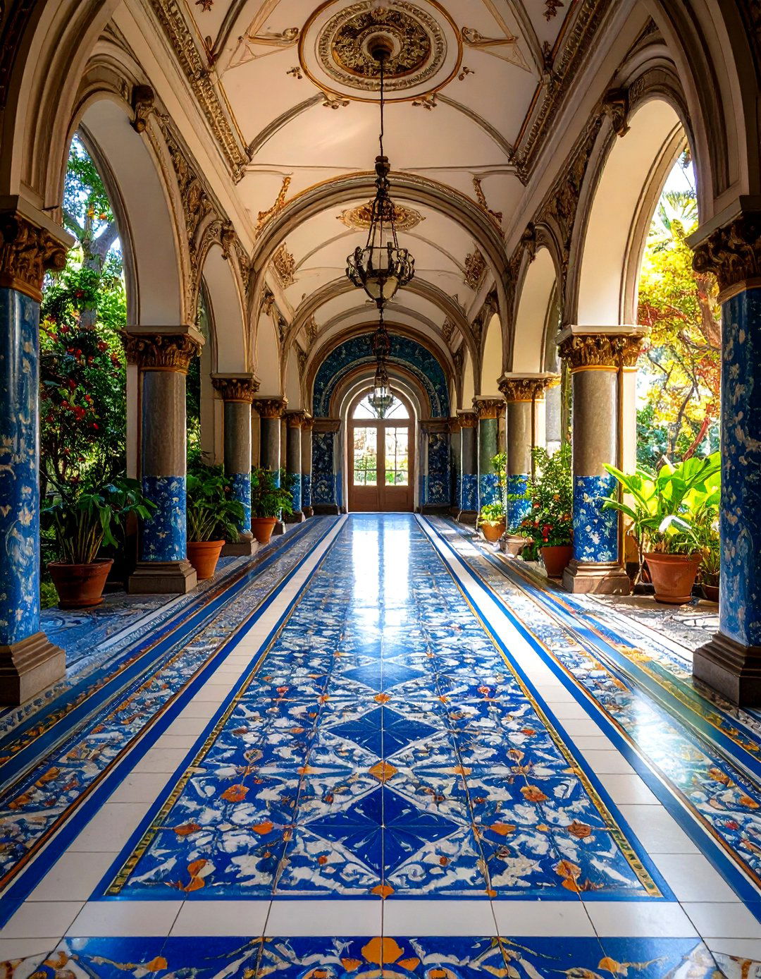 Mosaic Tile Flooring - 20 Victorian Hallway Ideas
