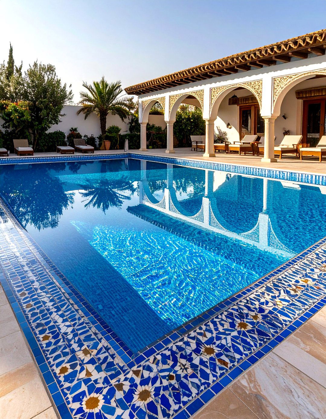 Mosaic Tile Pool - 20 Swimming Pool Ideas