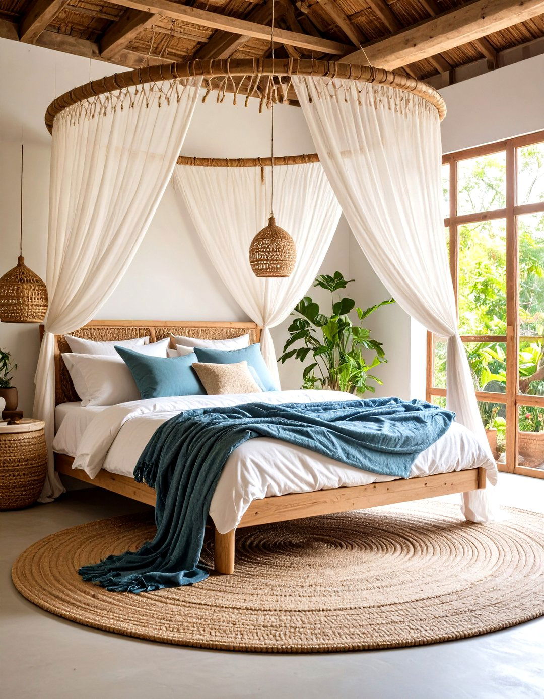 Mosquito Net Safari Canopy Bed - 20 Canopy Bed Ideas