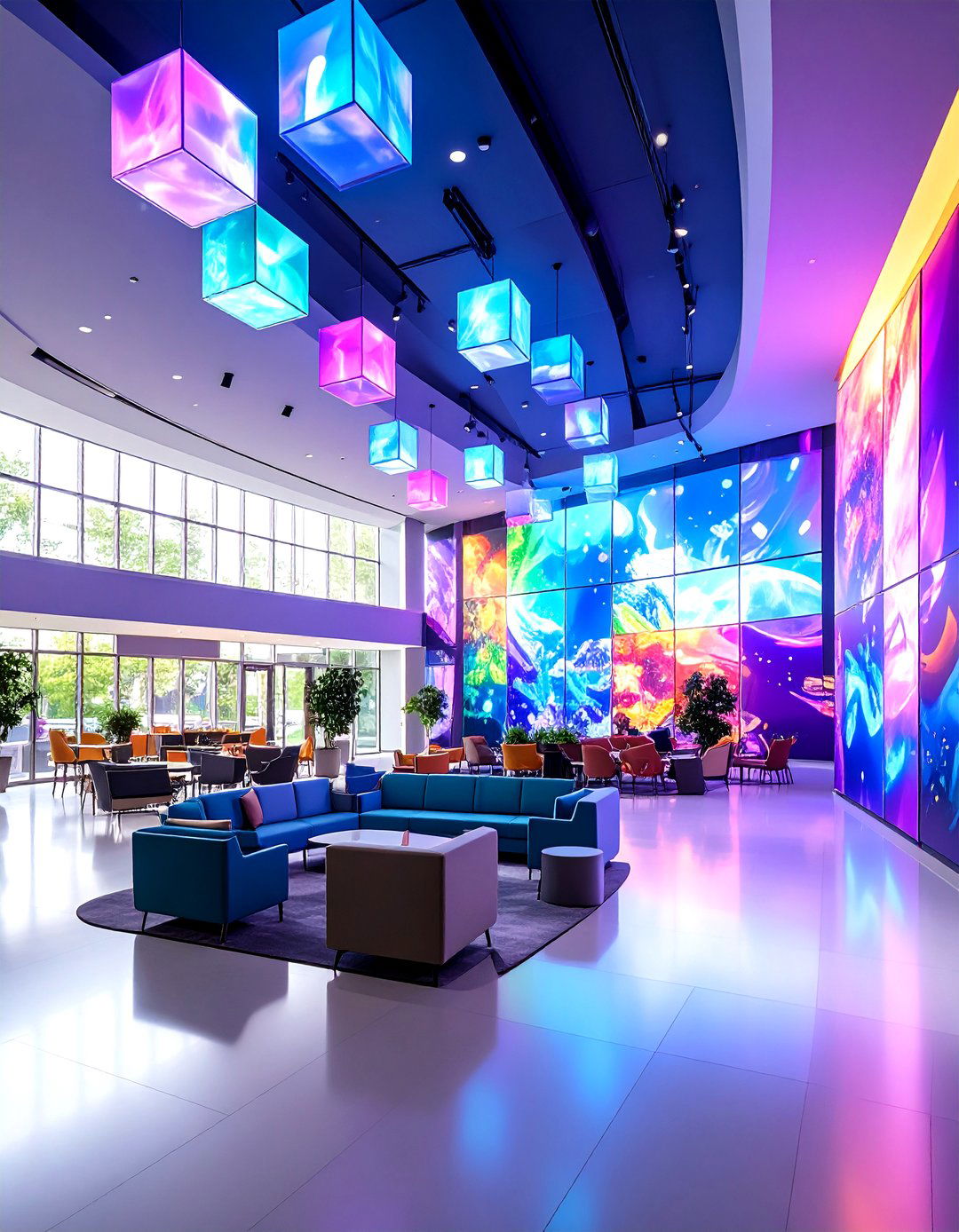 Motion Sensor Interactive Mural - 20 Interactive Murals