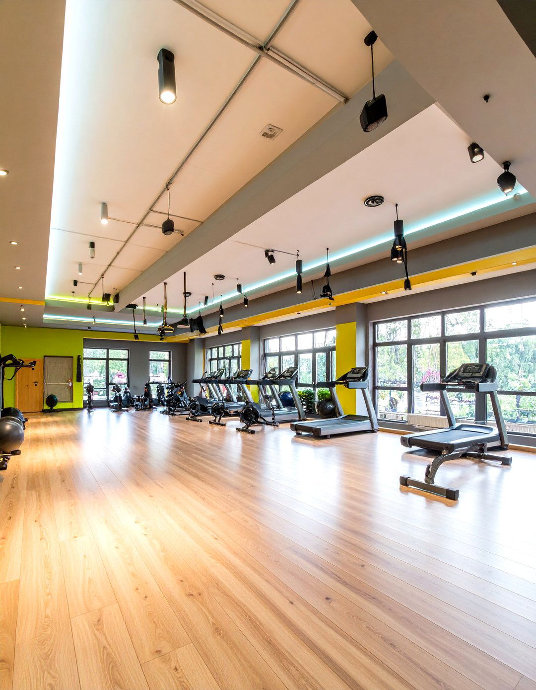 Motivating Mood Lighting for the Home Gym - 20 Home Gym Ideas