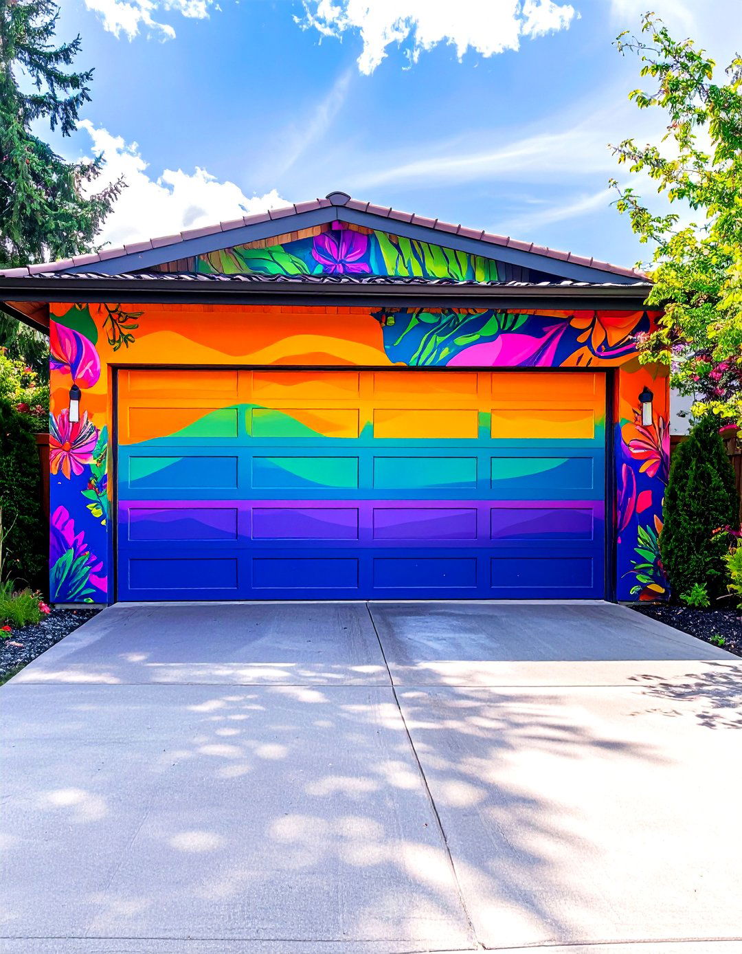 Motivational Mural Garage Wall Paint - 20 Garage Wall Paint Ideas