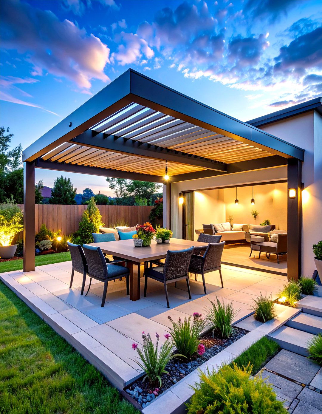 Motorized Pergola Cover System - 20 Pergola Cover Ideas
