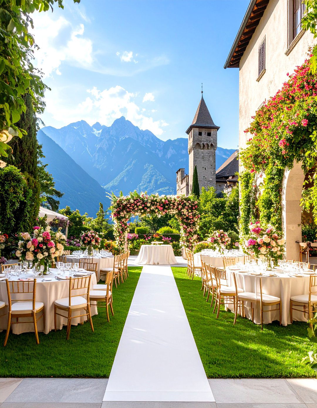 Mountain Castle Destination Wedding - 20 Destination Wedding Ideas