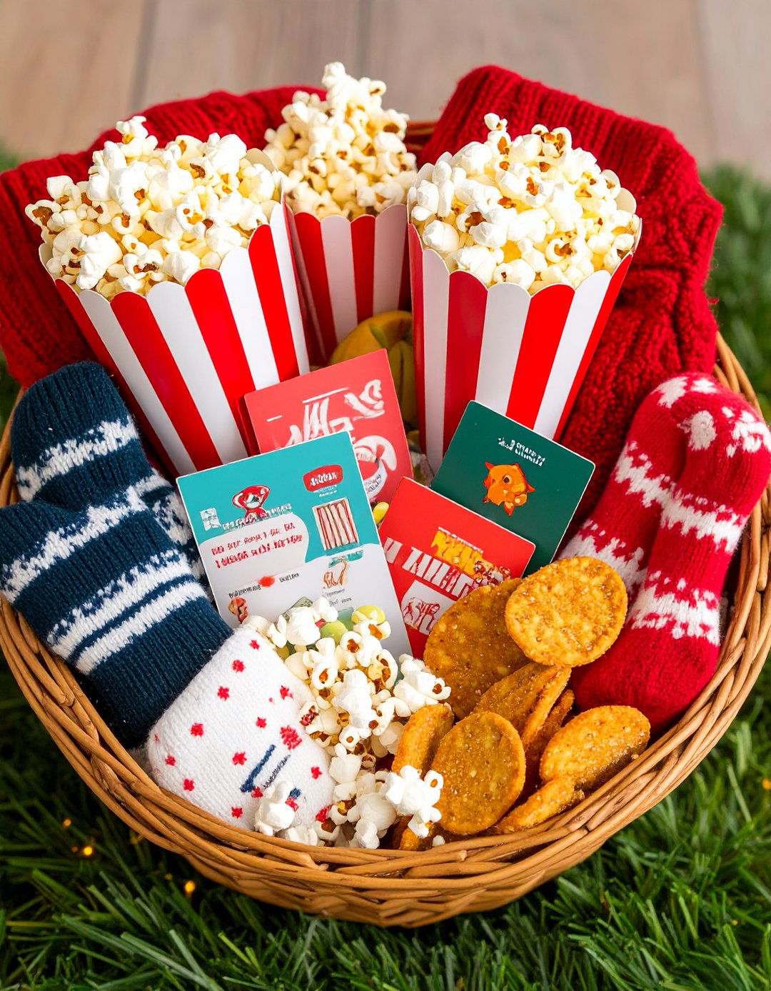 Movie Night Gift Basket - 20 Gift Basket Ideas
