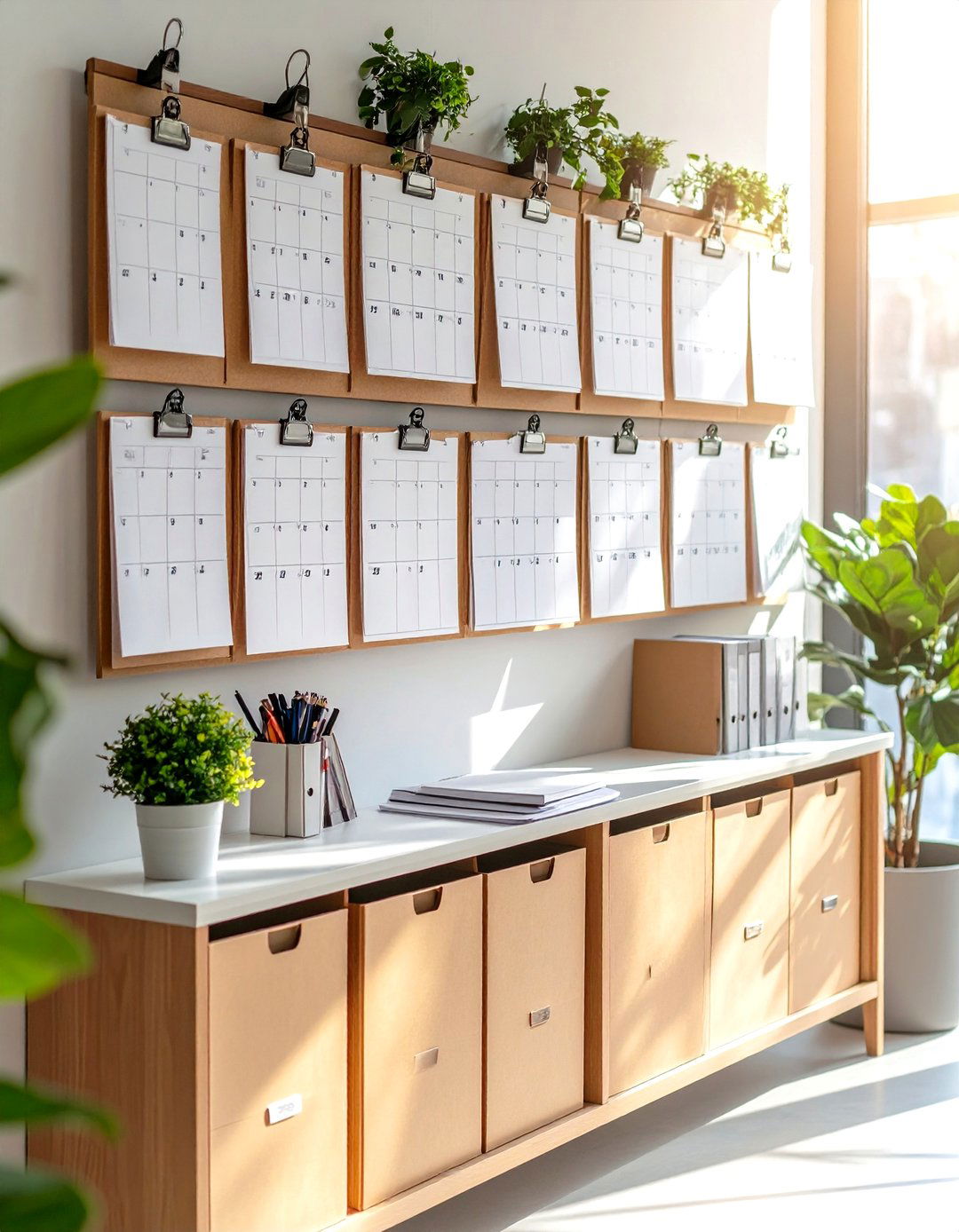 Multi Calendar Command Center - 20 Command Center Ideas