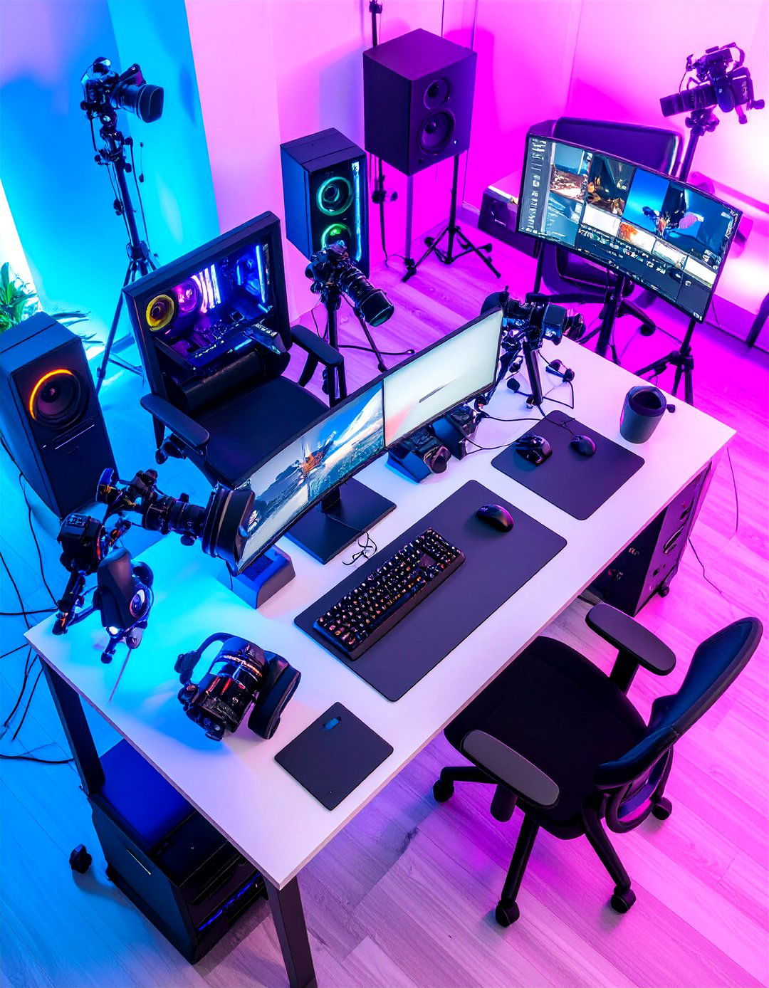 Multi Camera Angles - 20 Streaming Setup Ideas