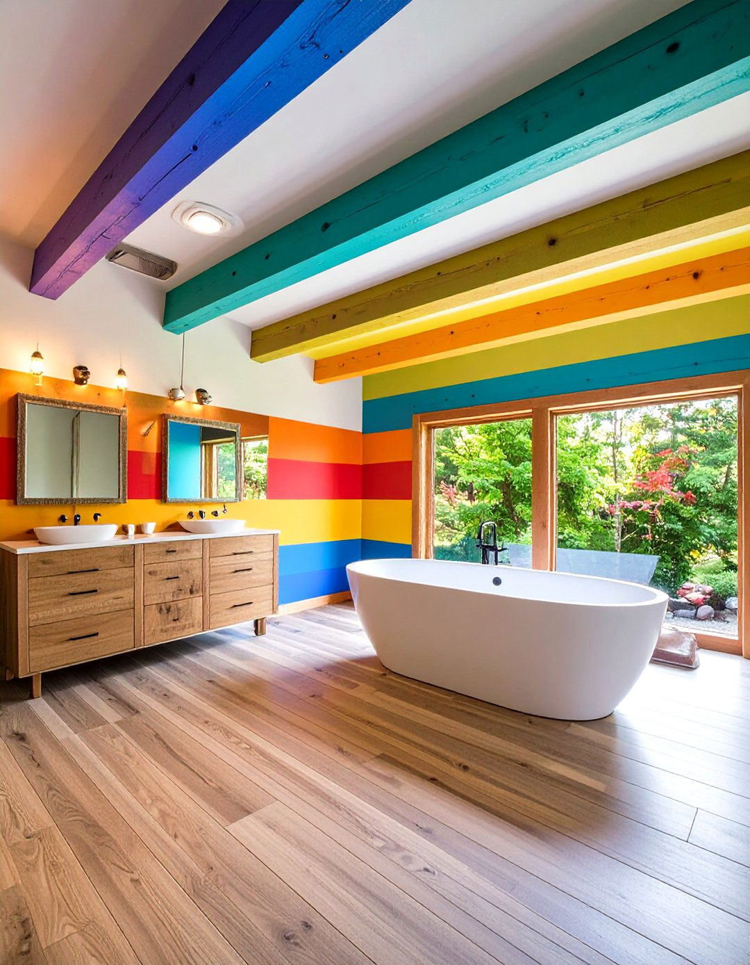Multi Color Creative Basement Ceiling - 20 Exposed Basement Ceiling Ideas