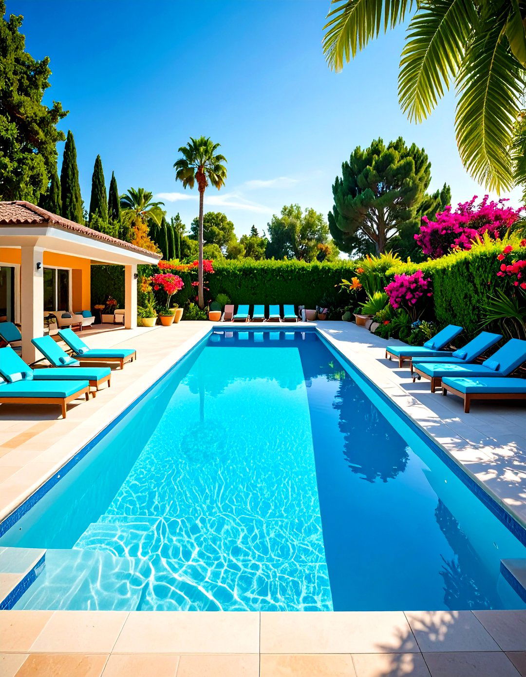 Multi Depth Design - 20 Small Inground Pool Ideas