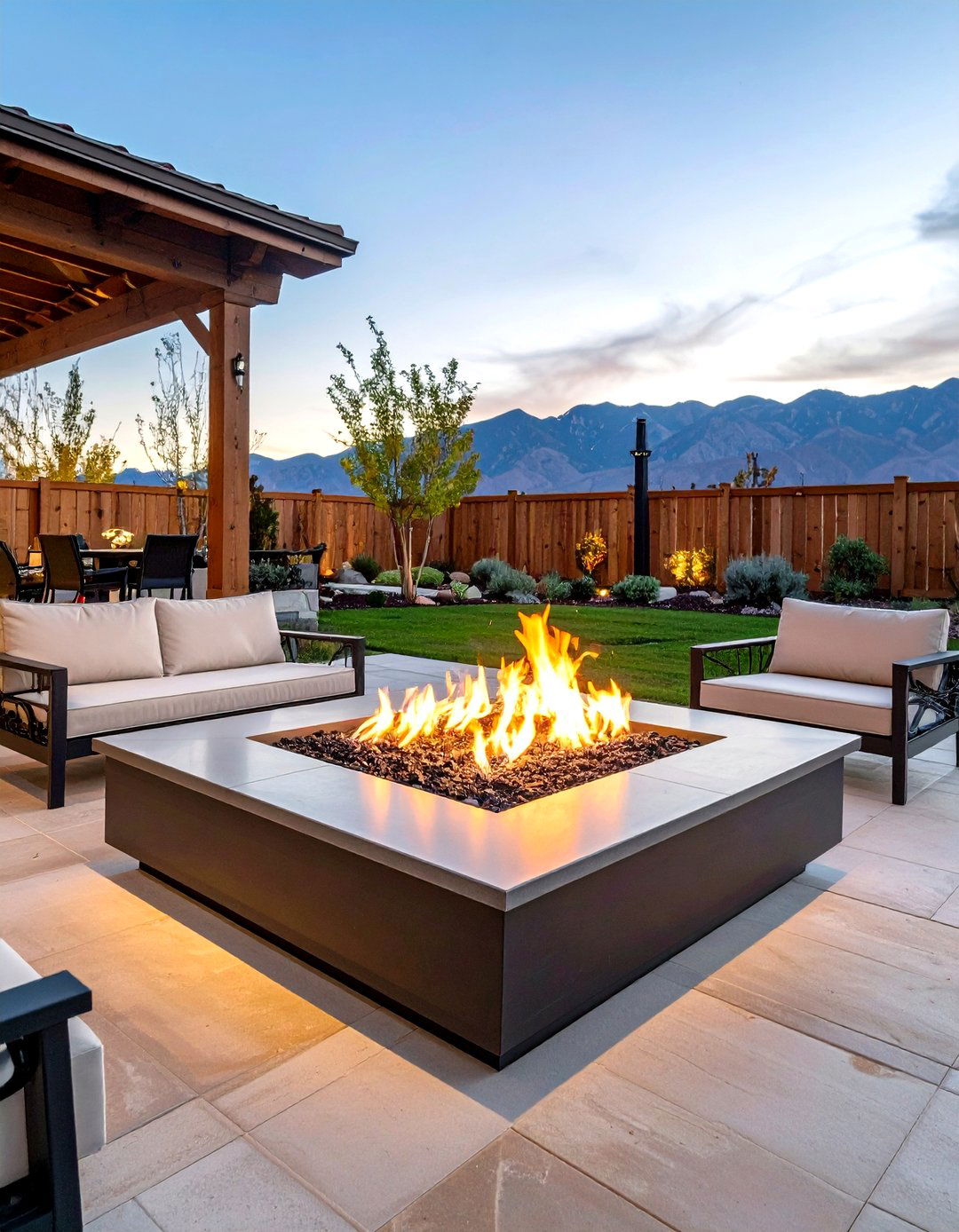 Multi Fuel Square Fire Pit - 20 Square Fire Pit Ideas
