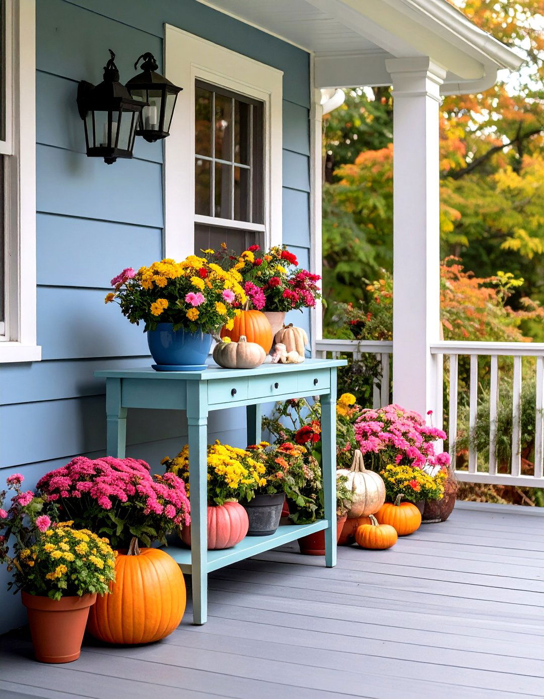 Multi Functional Accent Table - 20 Side Porch Ideas