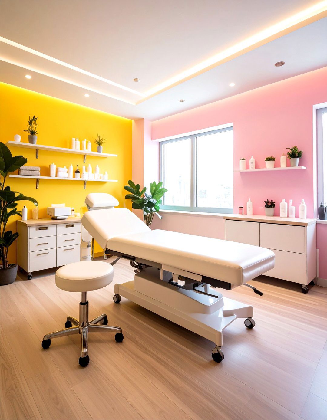 Multi Functional Facial Room Design Elements - 20 Facial Room Ideas