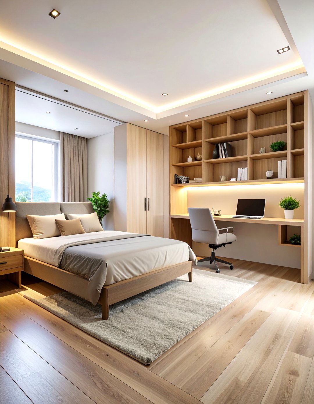 Multi Functional Guest Room Office Space - 20 guest room ideas