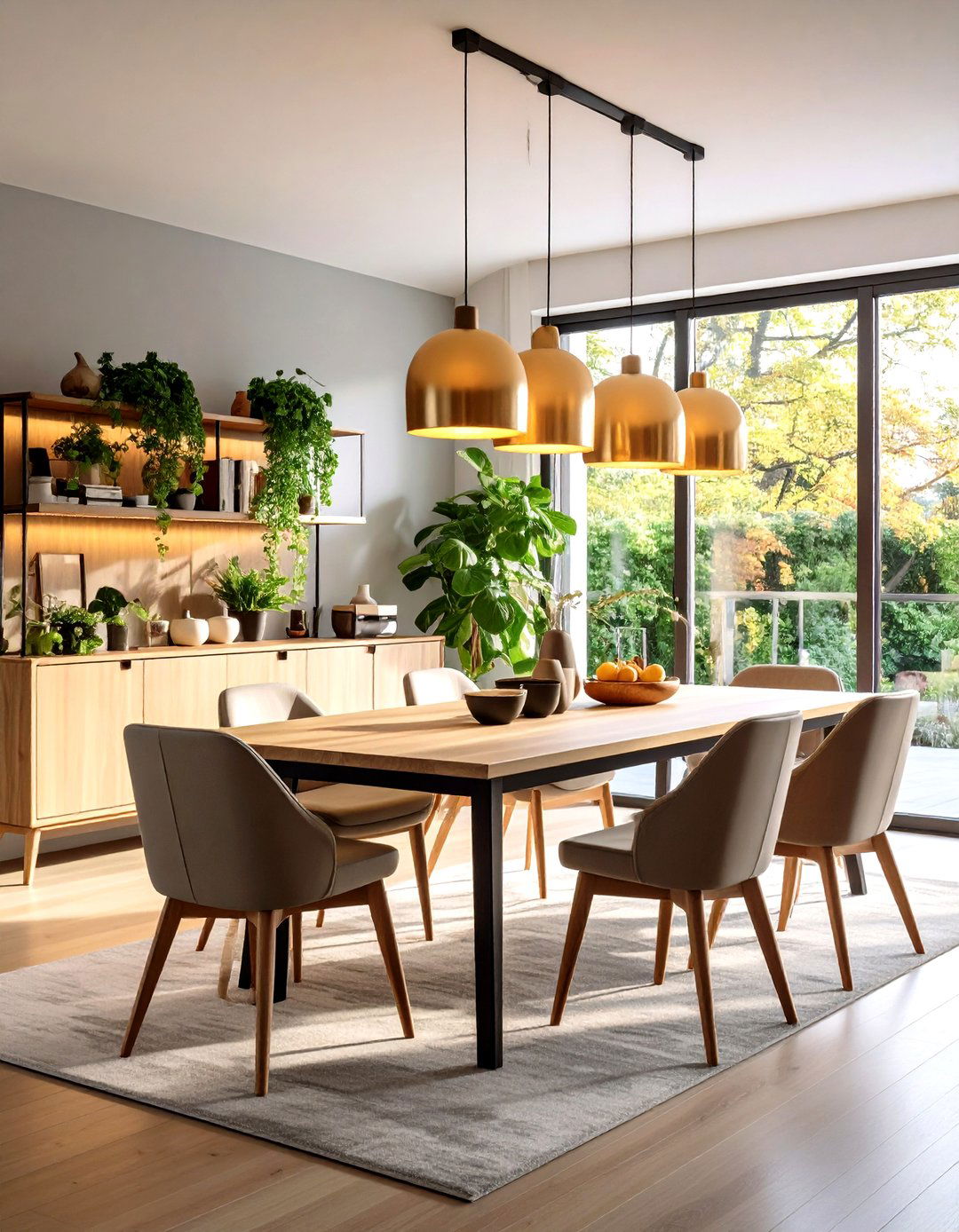 Multi Functional Modern Dining Room Versatility - 20 Modern Dining Room Ideas