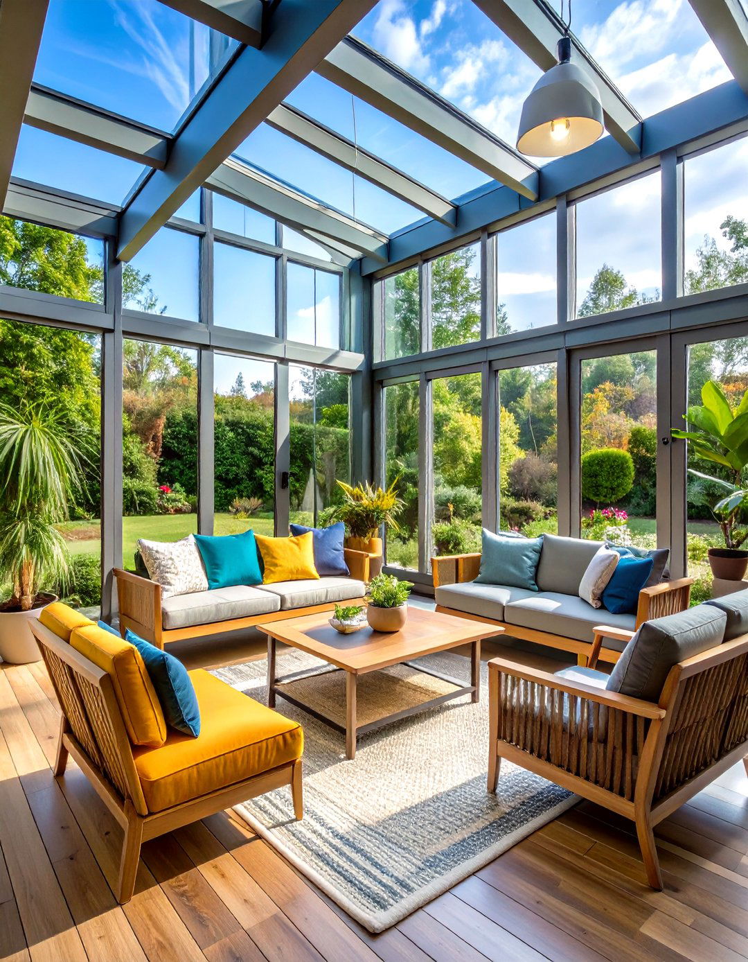 Multi Functional Small Sunroom Flex Space - 20 Small Sunroom Ideas