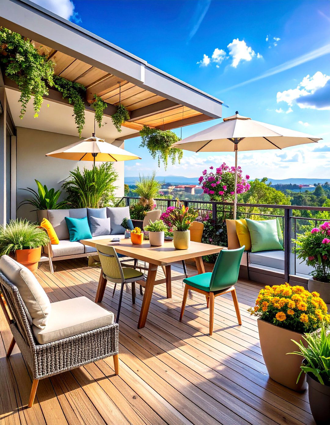 Multi Functional Workspace Loft Balcony - 20 Loft Balcony Ideas