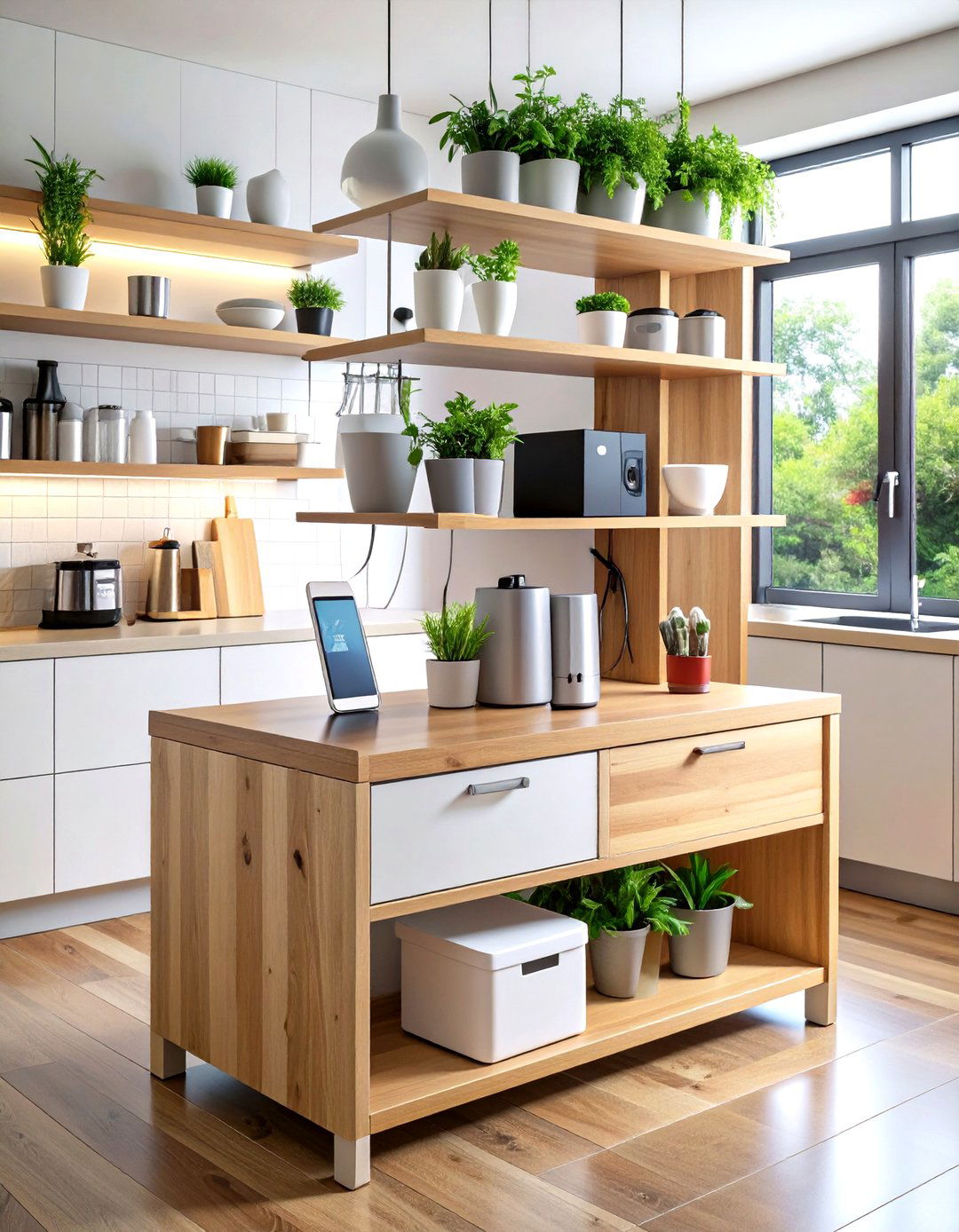 Multi Level Desktop Charging Station - 20 charging station ideas