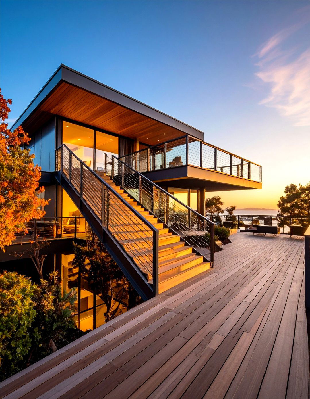 Multi Level Metal Deck Railing - 20 Metal Deck Railing Ideas