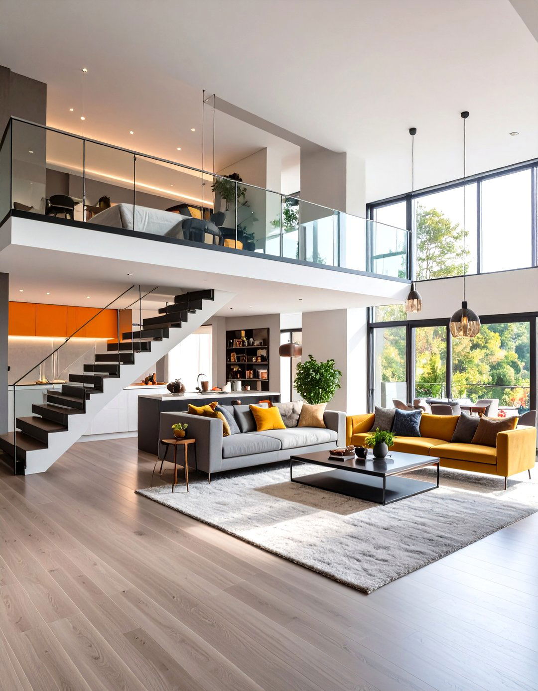 Multi Level Mezzanine Loft Configuration - 20 Loft Ideas