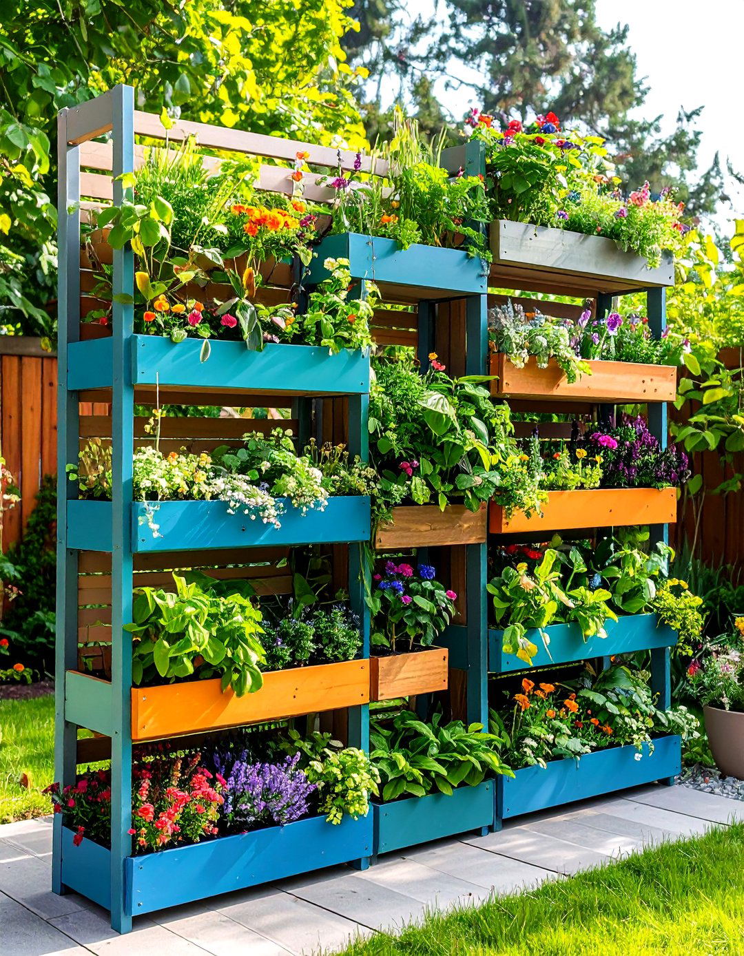 Multi Level Planter Outdoor Privacy Screen Systems - 20 Outdoor Privacy Screen Ideas
