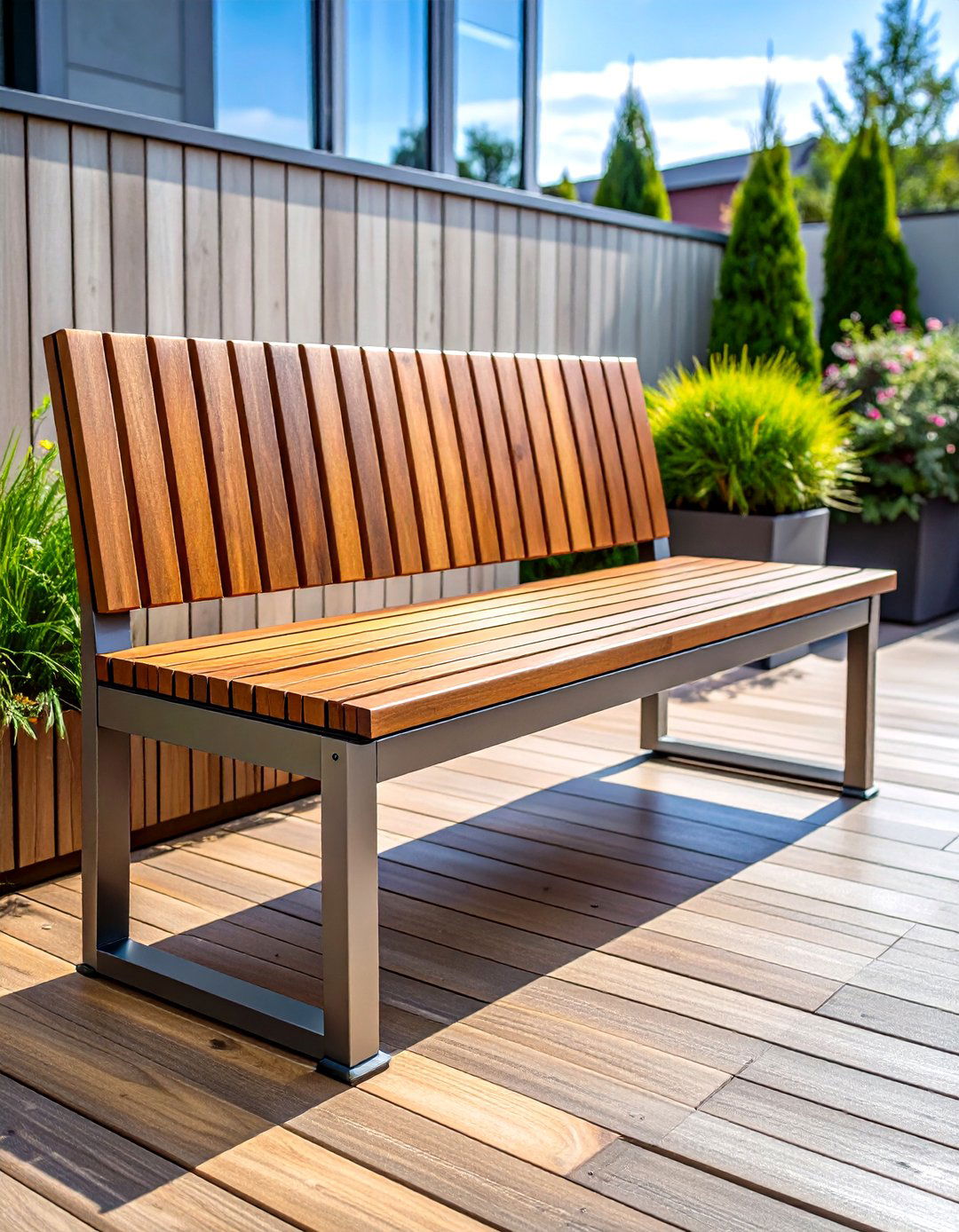 Multi Level Step Bench - 20 Built-in Deck Bench Ideas and Designs