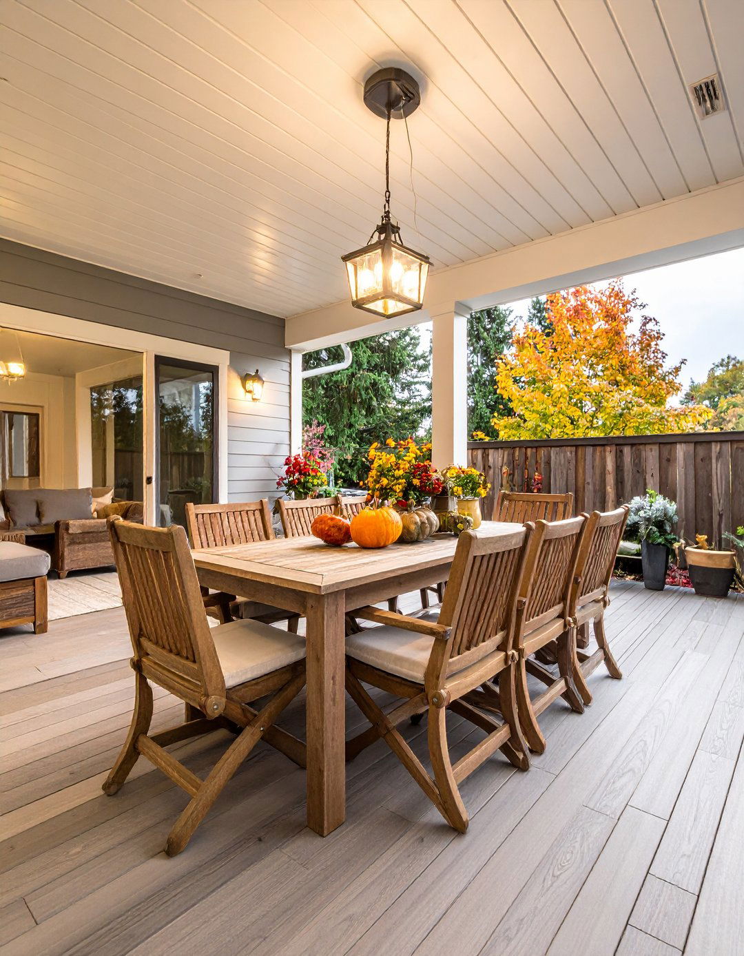 Multi Purpose Dining Porch for Every Gathering - 20 Enclosed Porch Ideas