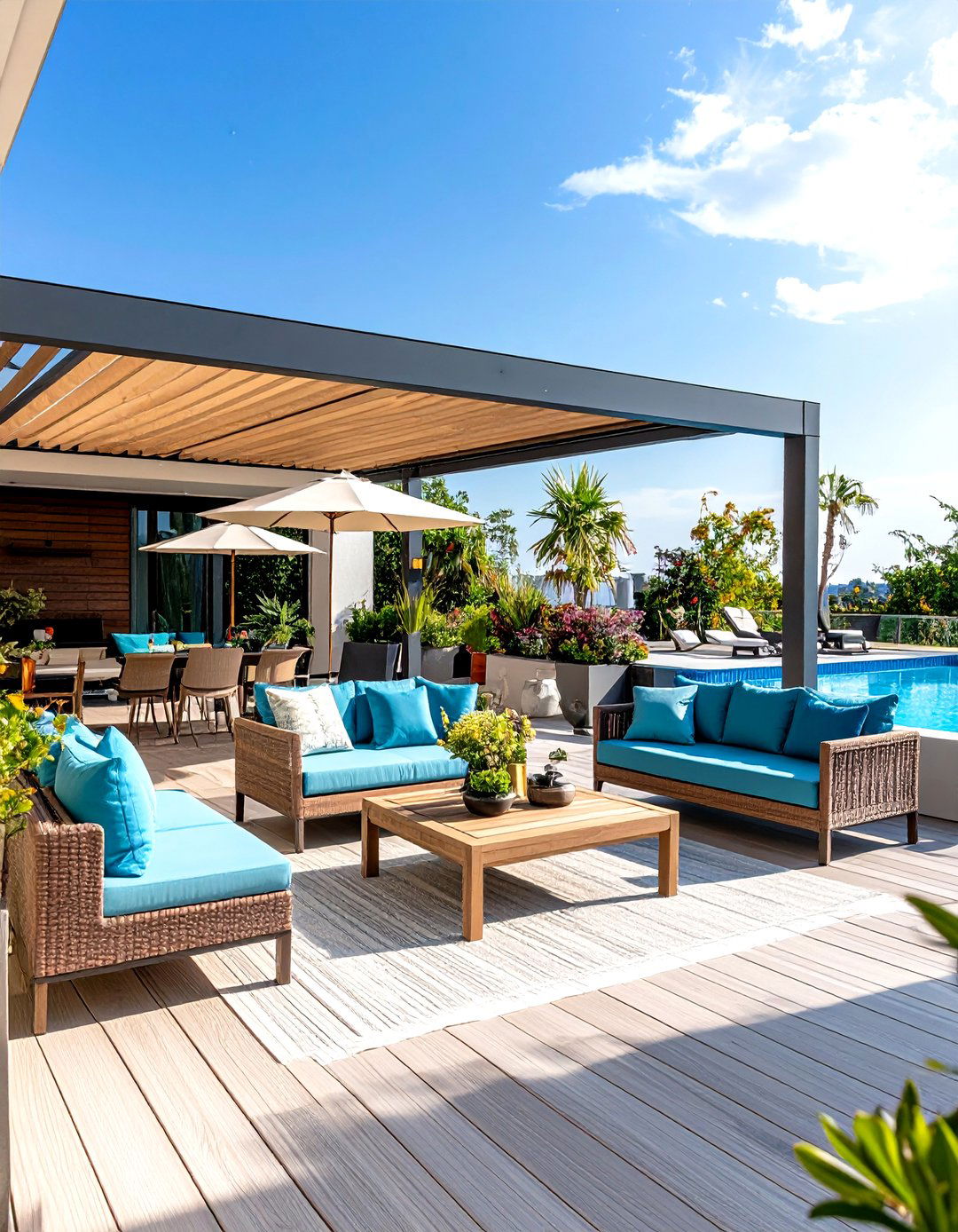 Multi Season All Weather Terrace Design - 20 Terrace Design Ideas
