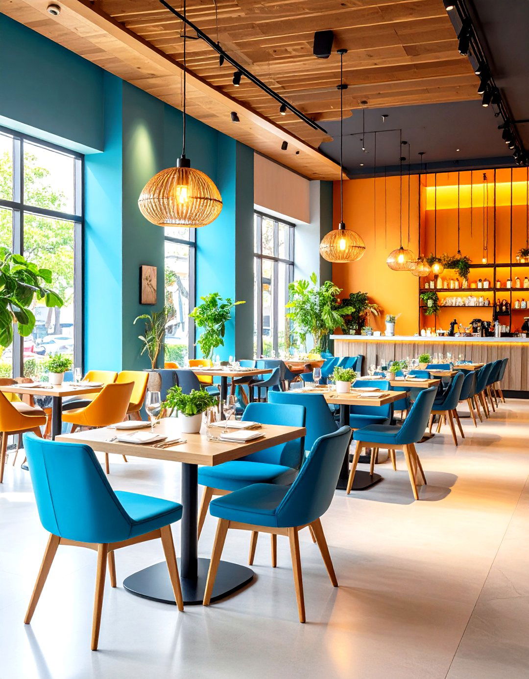 Multi Themed Restaurant Interior Design - 20 Restaurant Interior Design Ideas