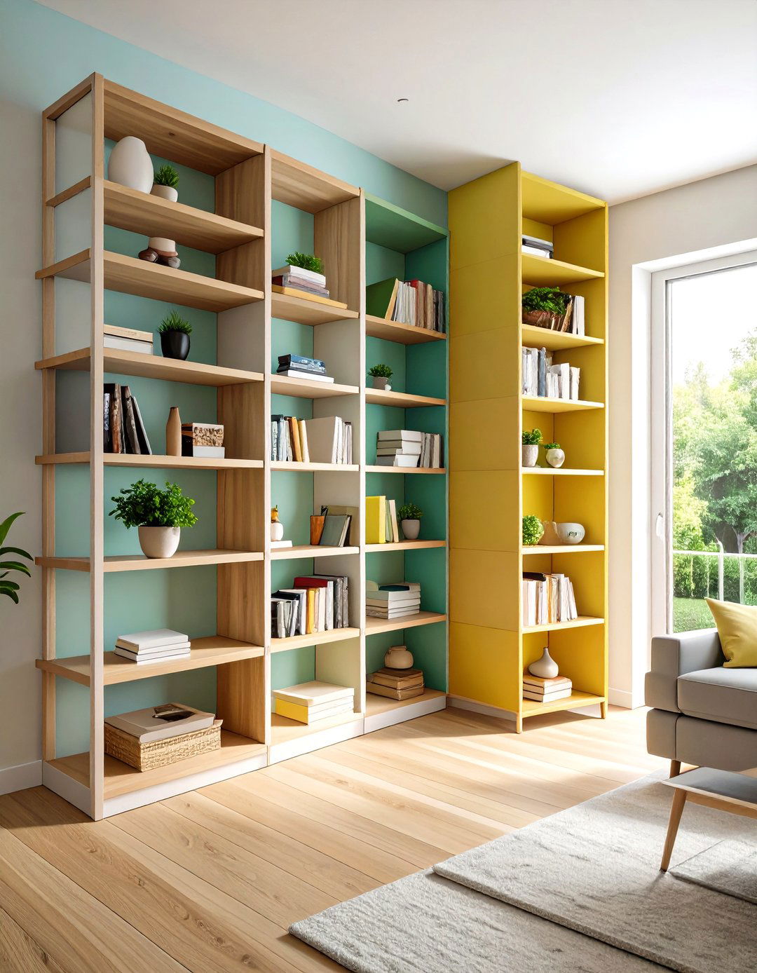 Multi Tier Corner Shelf Tower Design - 20 Corner Shelf Ideas