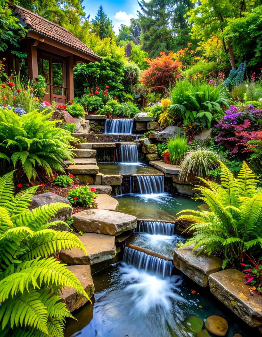 Multi Tiered Vegetable Terraces - 20 Terraced Garden Ideas