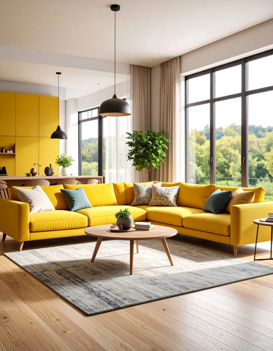 Multidirectional Living Room Couch for Flexible Layouts - 20 Living Room Couch Ideas