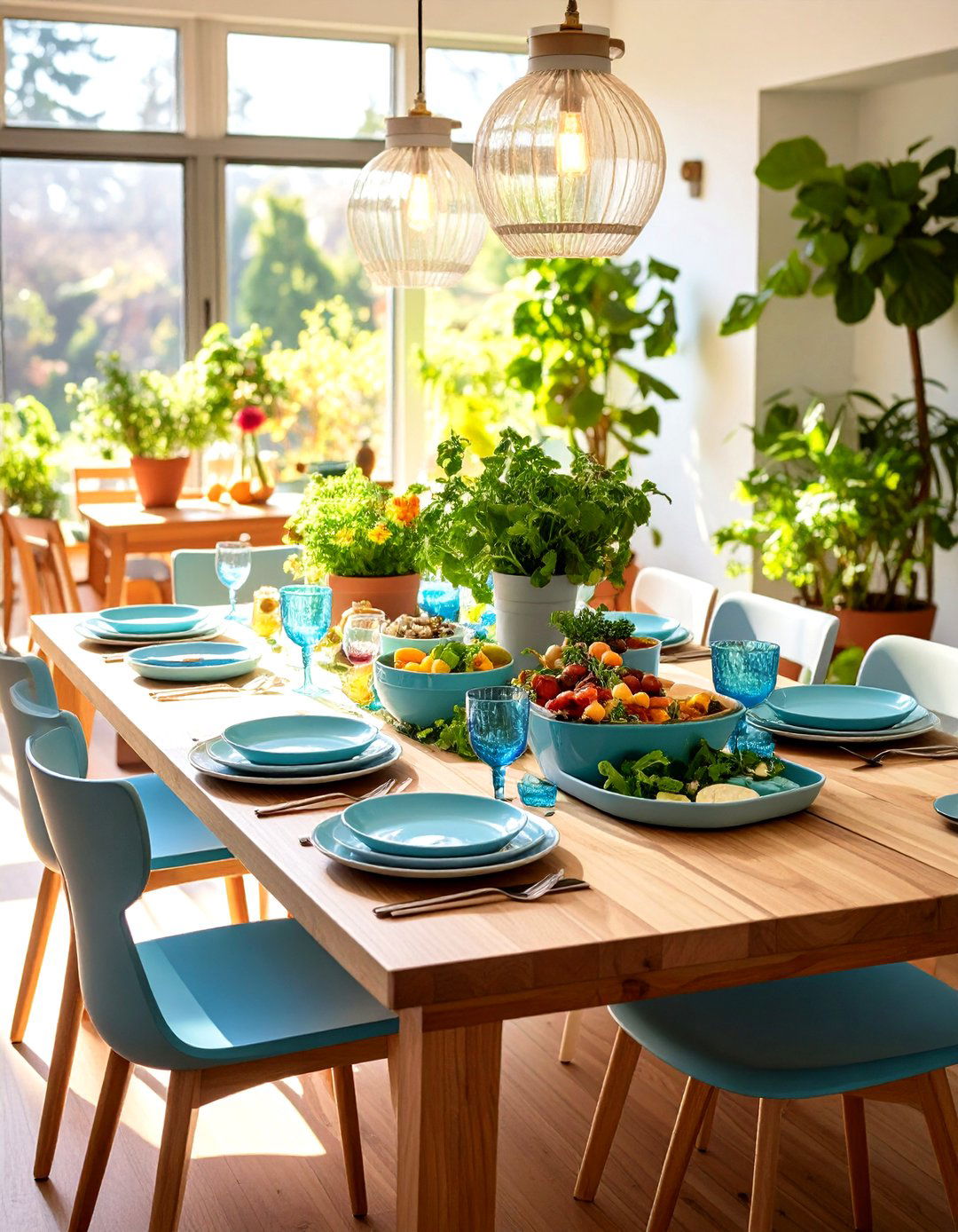Multifunctional Pieces Streamlining the Dining Table - 20 Dining Table Decor Ideas