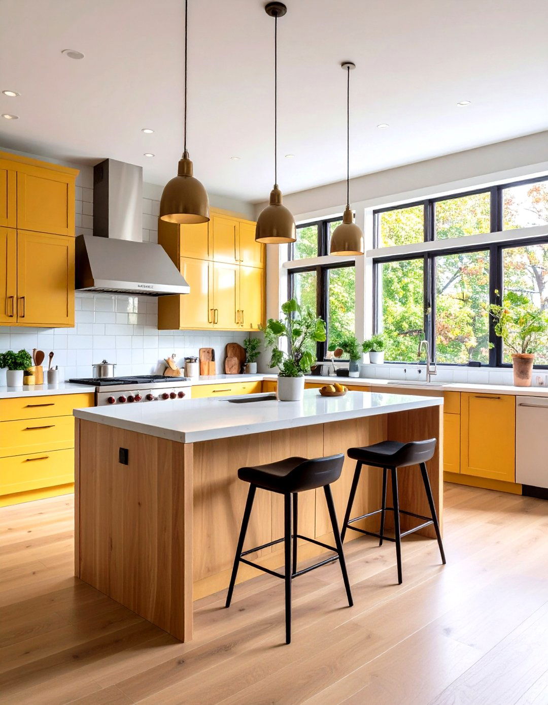 Multipurpose Eat in Kitchen Workspace - 20 Eat in Kitchen Ideas