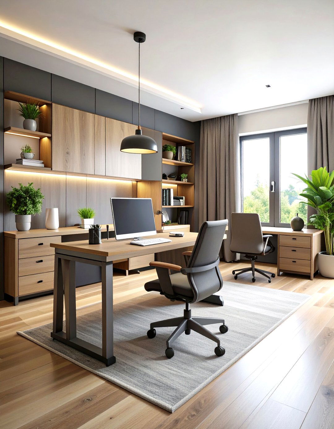Multipurpose Furniture for Compact Home Offices - 20 Home Office Decor Ideas