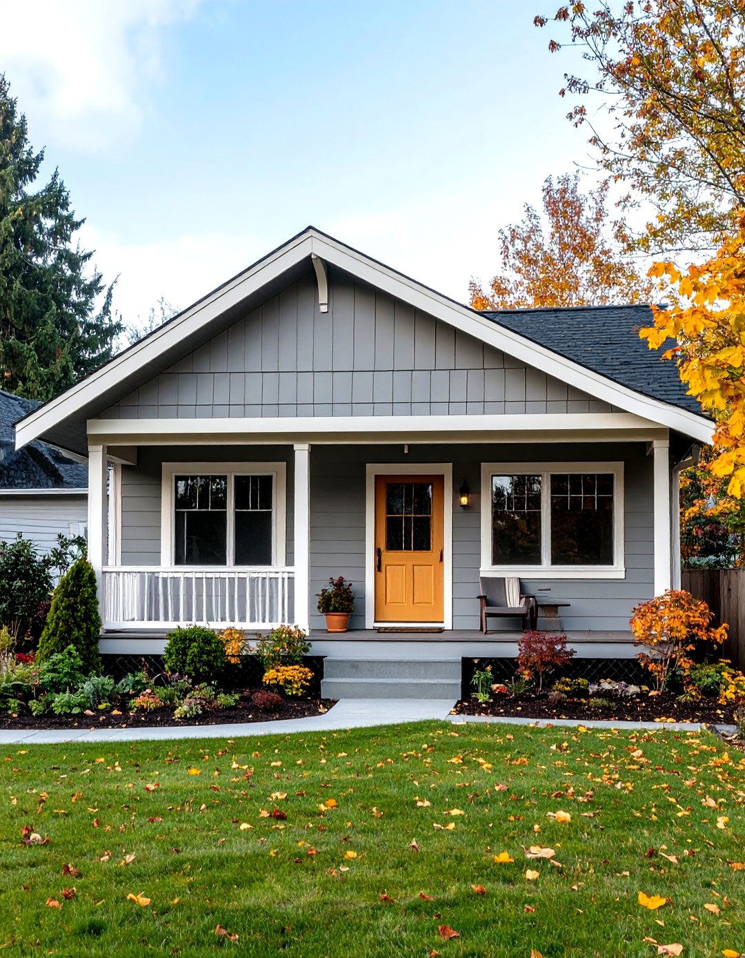 Mushroom Gray and Cream Subtle Elegant Exterior Scheme - 20 Exterior Color Palettes for Small Homes