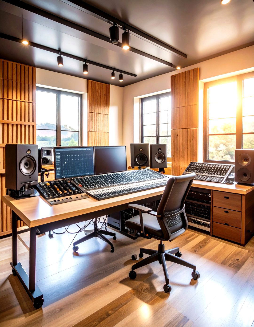 Music Recording Man Cave Studio - 20 Man Cave Design Ideas