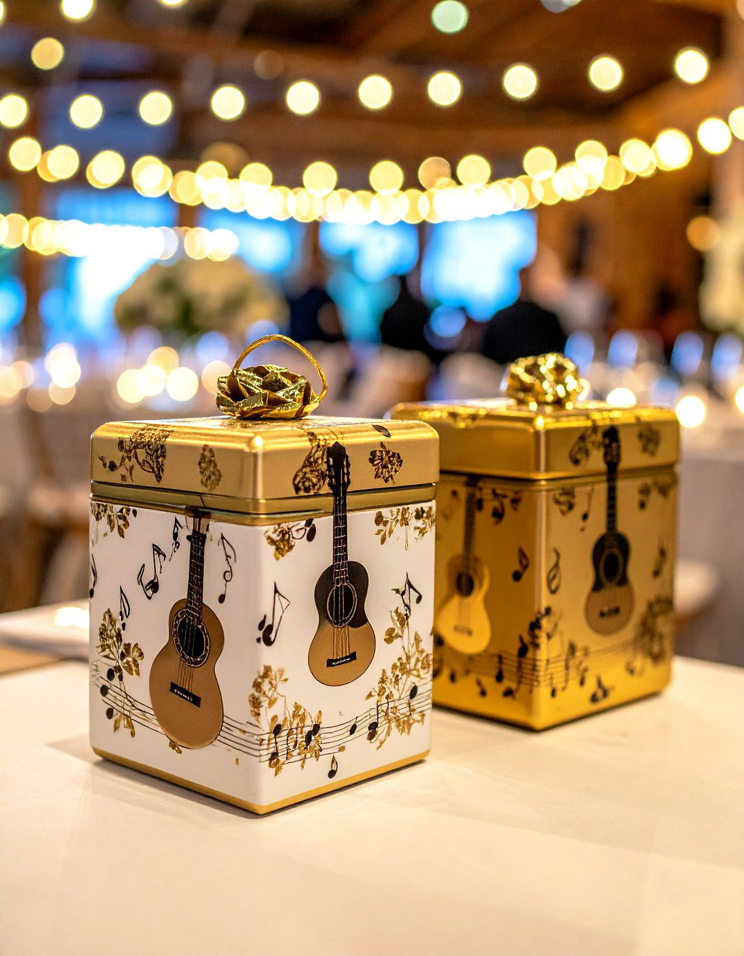 Music Wedding Koozie with Concert Themes - 20 Wedding Koozie Ideas