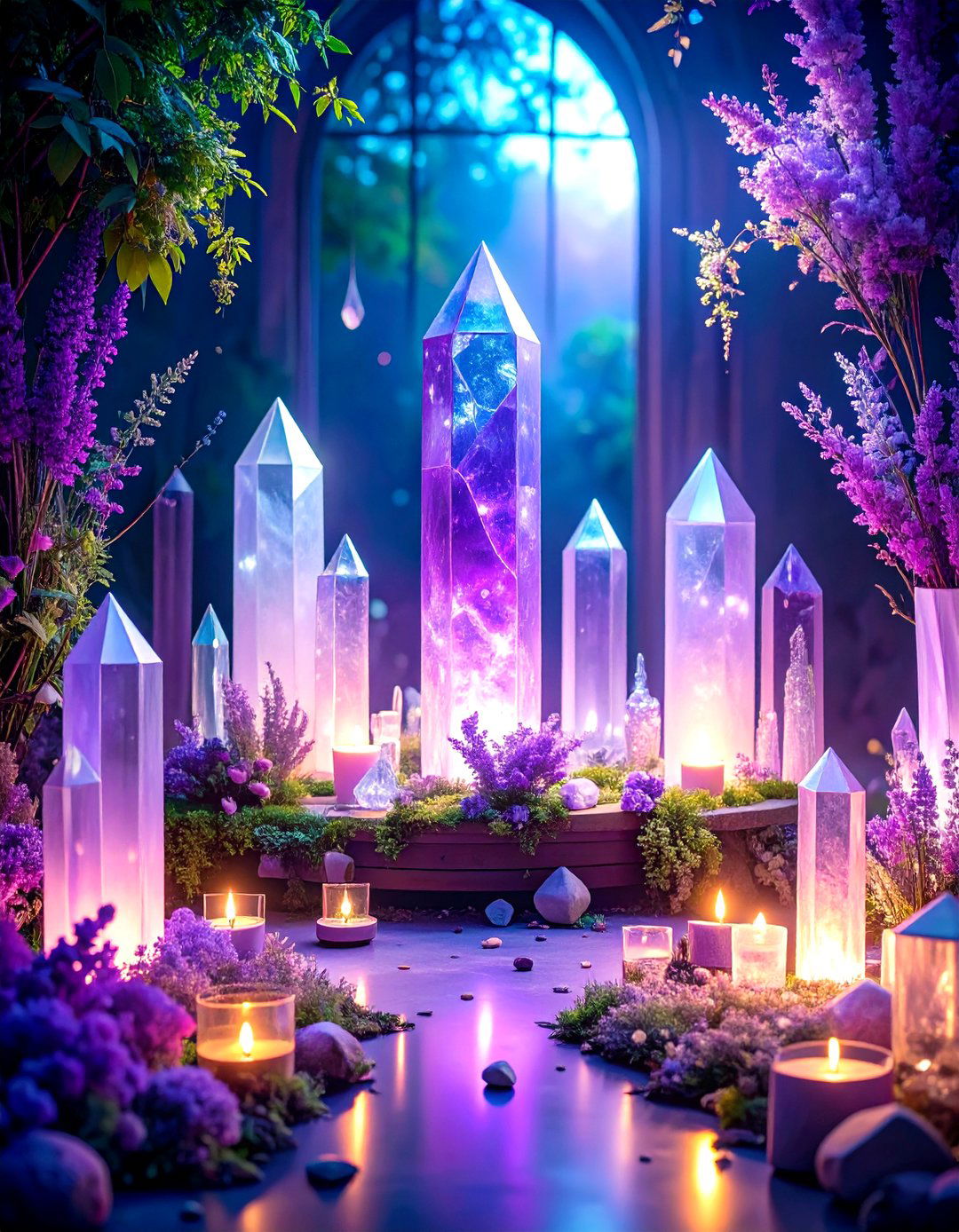 Mystical Lavender Wedding Crystal Ceremony - 20 Lavender Wedding Ideas
