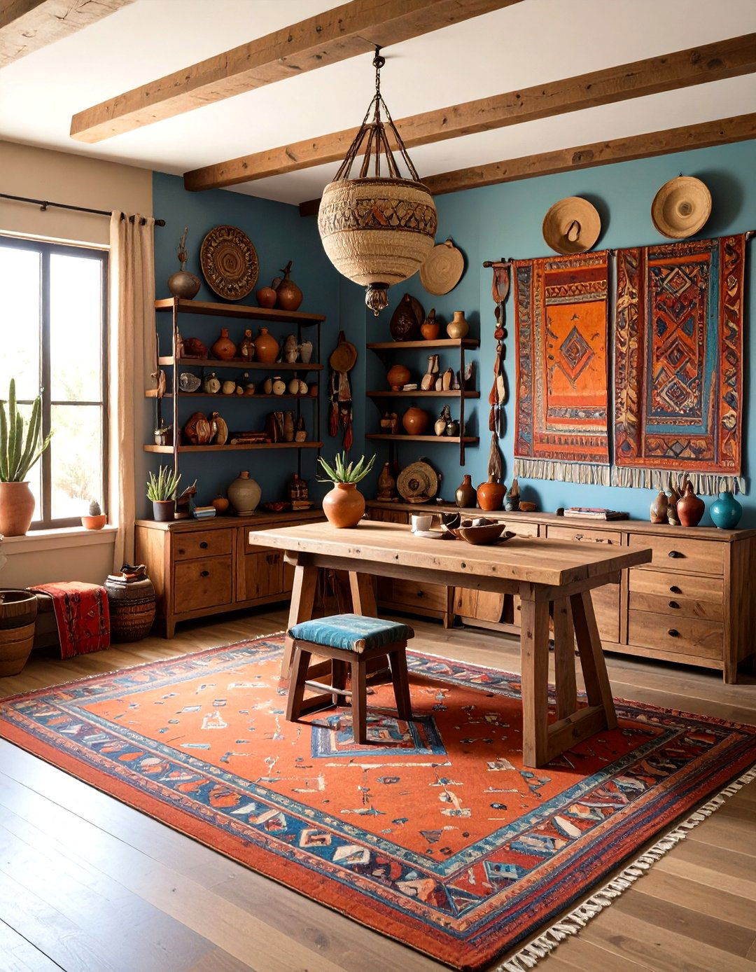 Native American Inspired Western Decor Study - 20 Western Decor Ideas
