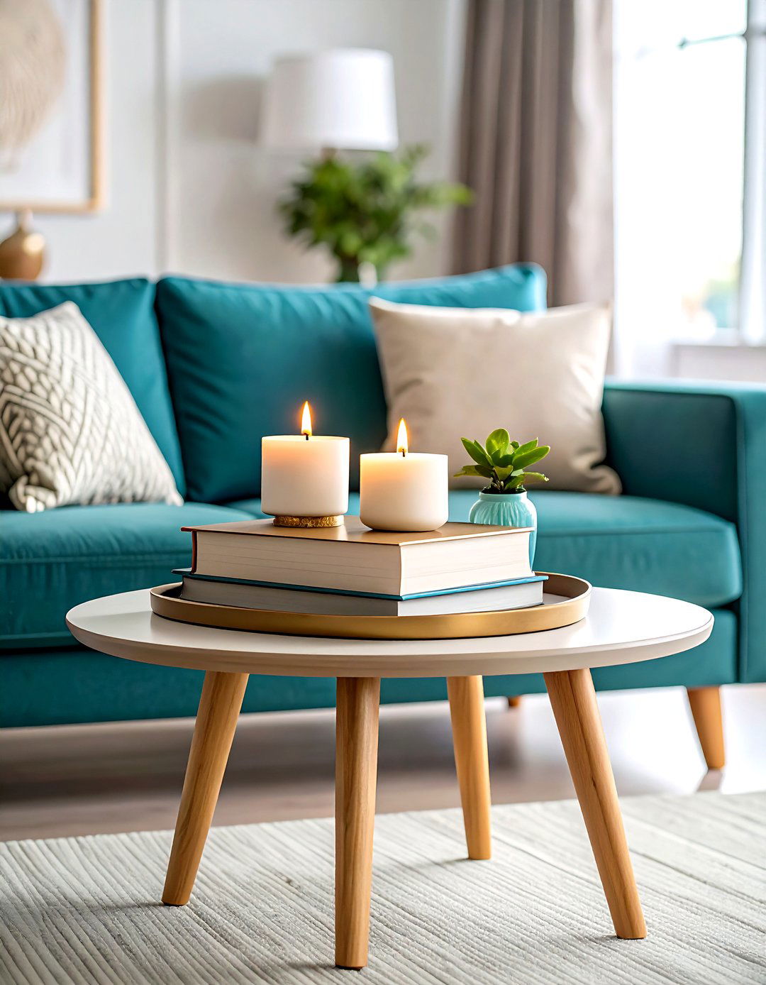 Natural Elements Coffee Table Display - 20 Coffee Table Decor Ideas