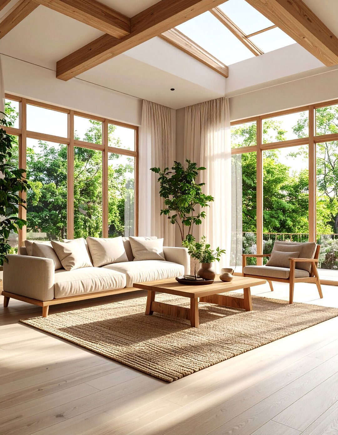 Natural Light Korean Living Room - 20 Korean Living Room Ideas