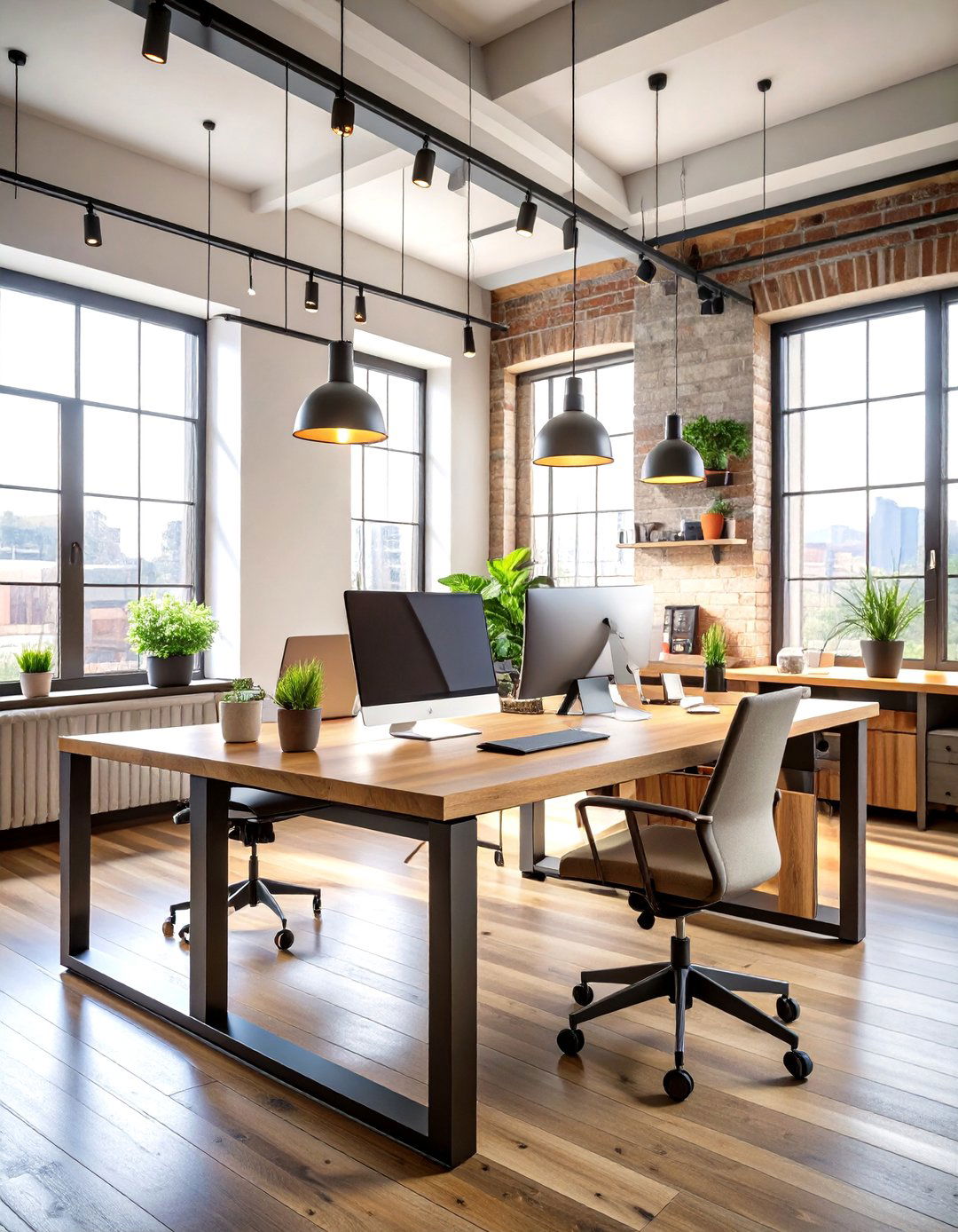 Natural Light Maximizing Home Office Lighting Strategies - 20 Home Office Lighting Ideas