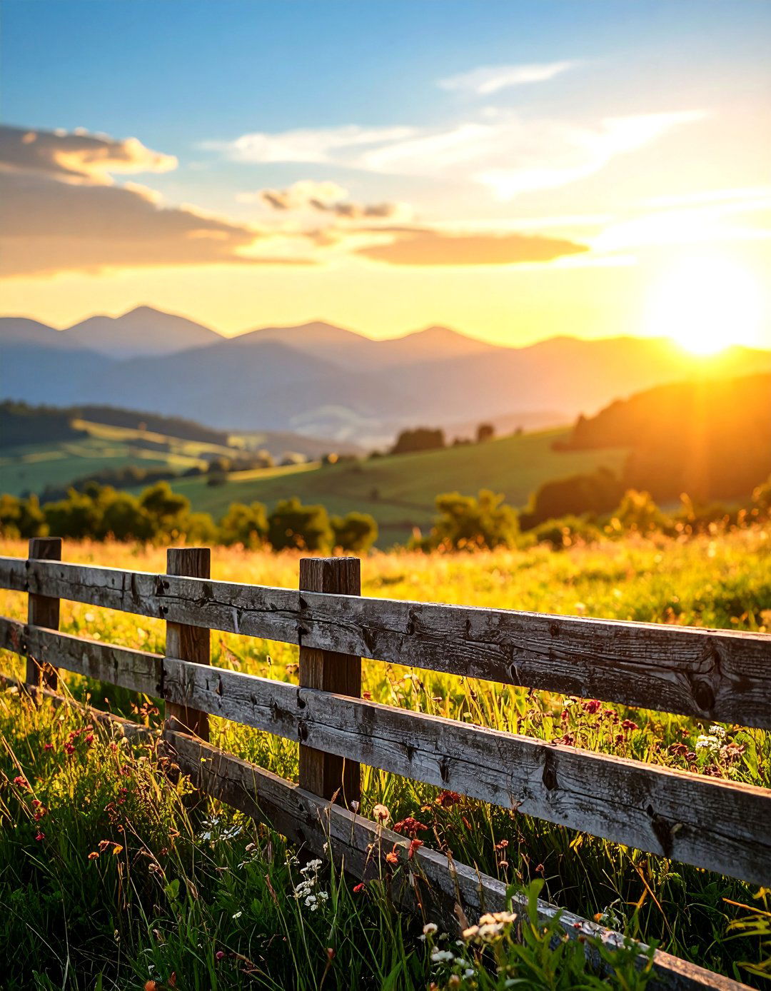 Natural Weathered Pallet Fence - 20 Pallet Fence Ideas