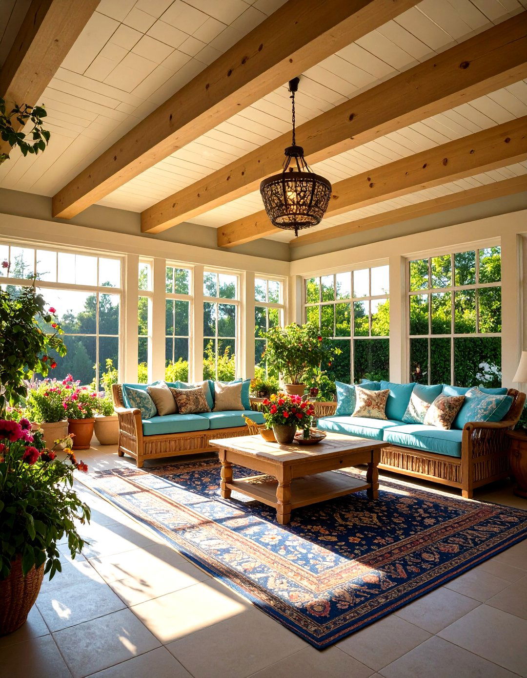 Naturalist Palette - 20 Sunroom Color Ideas