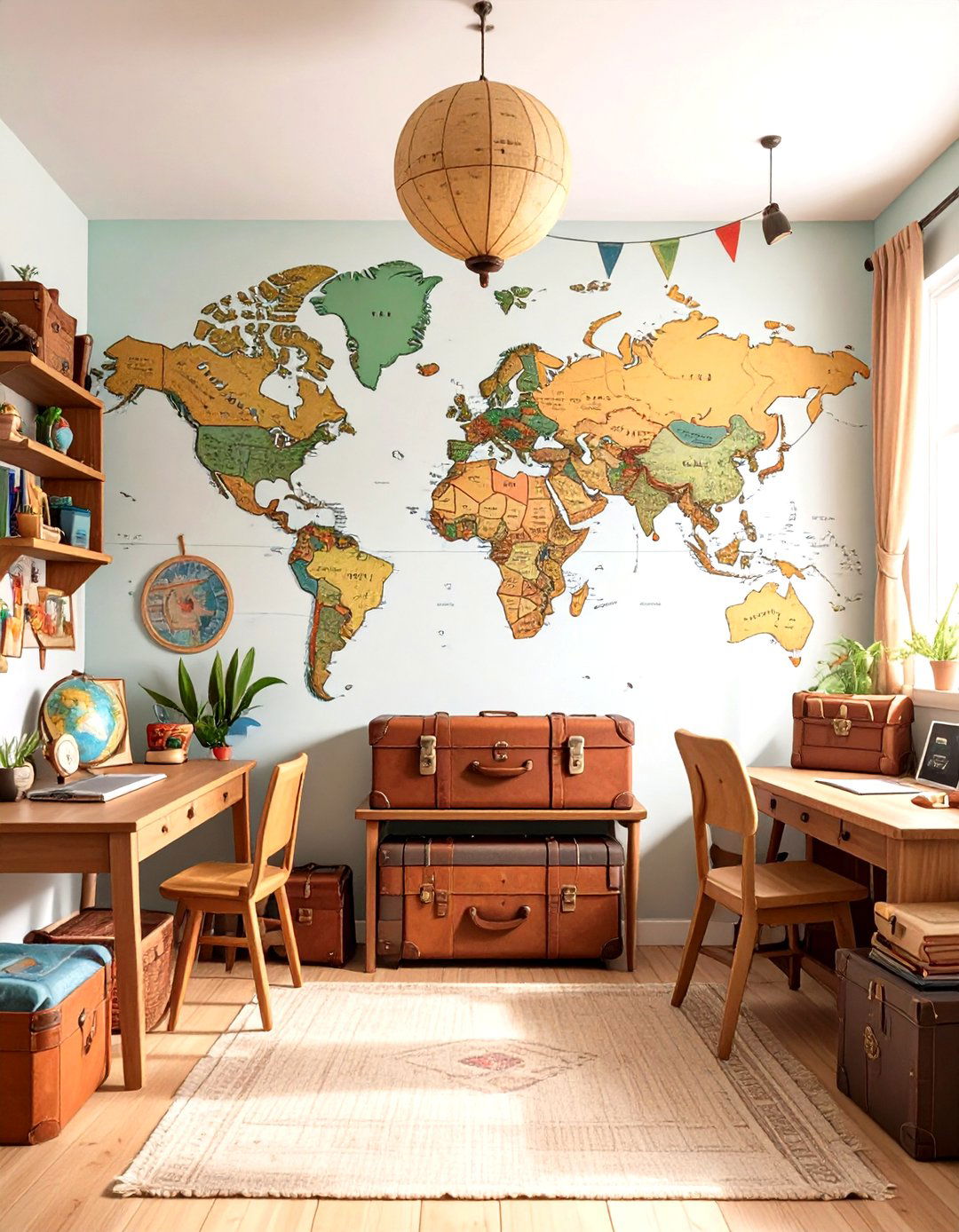 Nature Inspired Boys Room with Forest Elements - 20 Boys Room Ideas